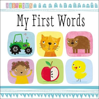 Book cover for BabyTown My First Words