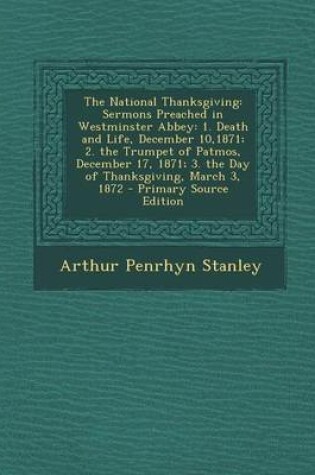 Cover of The National Thanksgiving