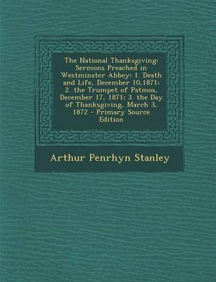 Book cover for The National Thanksgiving