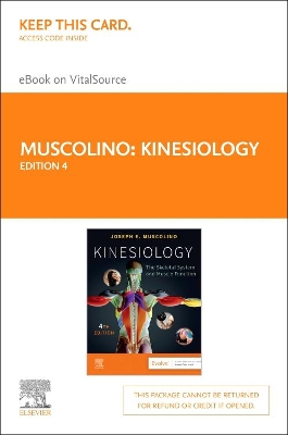 Book cover for Kinesiology - Elsevier eBook on Vitalsource (Retail Access Card)