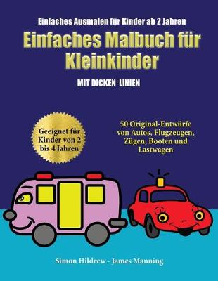 Book cover for Einfaches Ausmalen fur Kinder ab 2 Jahren