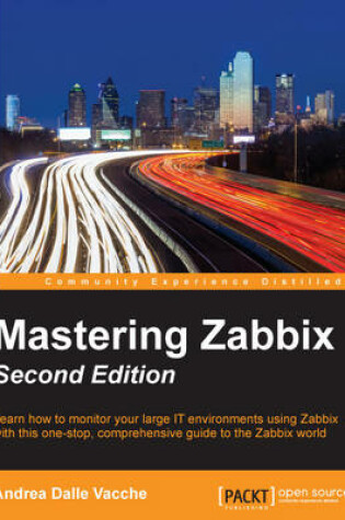 Cover of Mastering Zabbix -