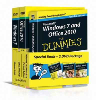 Book cover for Windows 7 & Office 2010 For Dummies, Book + DVD Bundle