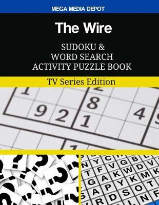 Book cover for The Wire Sudoku and Word Search Activity Puzzle Book
