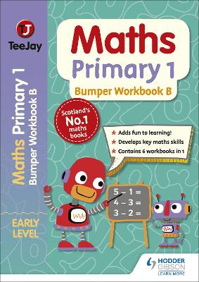 Book cover for TeeJay Maths Primary 1: Bumper Workbook B