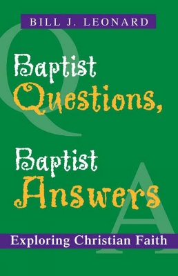 Book cover for Baptist Questions, Baptist Answers