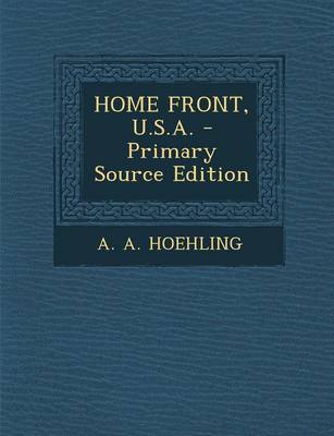 Book cover for Home Front, U.S.A. - Primary Source Edition