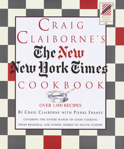 Book cover for Craig Claiborne's the New New York Times Cookbook