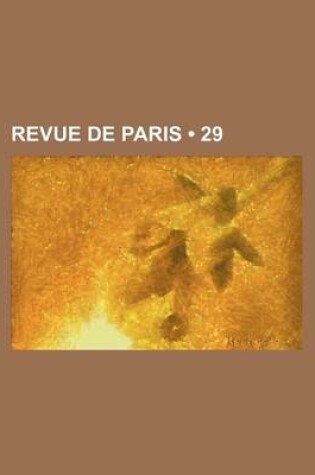 Cover of Revue de Paris (29)