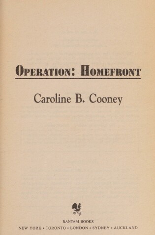 Cover of Operation Homefront