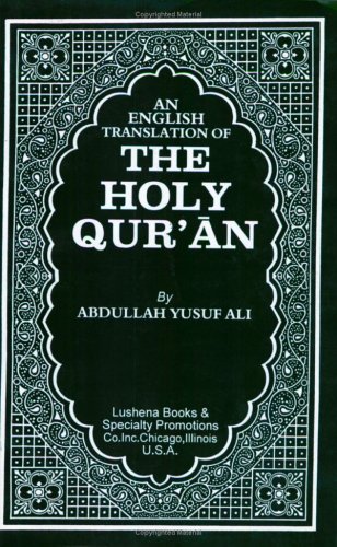 Book cover for An English Translation of the Holy Quran