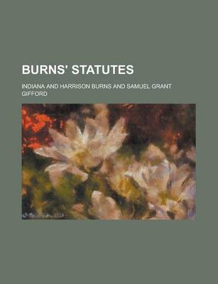 Book cover for Burns' Statutes