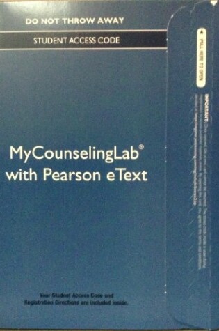 Cover of NEW MyLab Counseling with Video-Enhanced Pearson eText -- Standalone Access Card -- for Orientation to the Counseling Profession