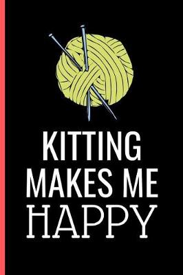 Book cover for Knitting Makes Me Happy