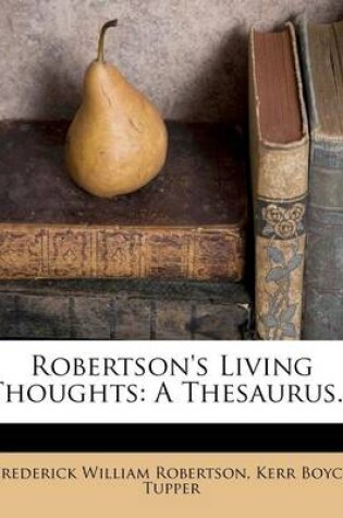 Cover of Robertson's Living Thoughts