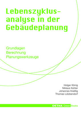 Book cover for Lebenszyklusanalyse in der Gebaudeplanung