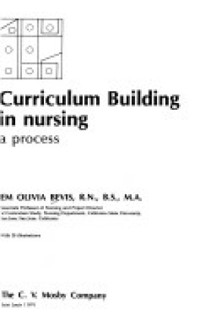 Cover of Curriculum Building in Nursing