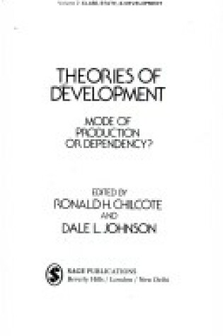 Cover of Theories of Development