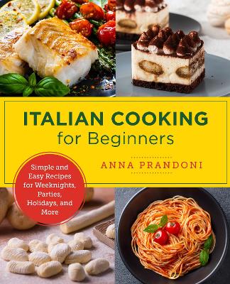 Book cover for Italian Cooking for Beginners