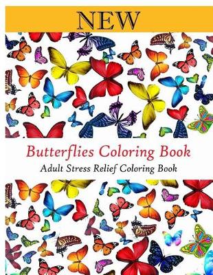 Book cover for Butterflies Coloring Book