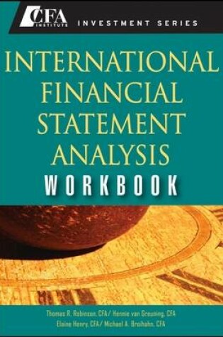 Cover of International Financial Statement Analysis Workbook