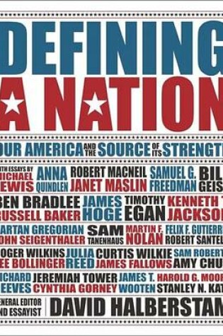 Cover of Defining a Nation