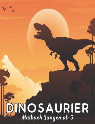 Book cover for Dinosaurier Malbuch