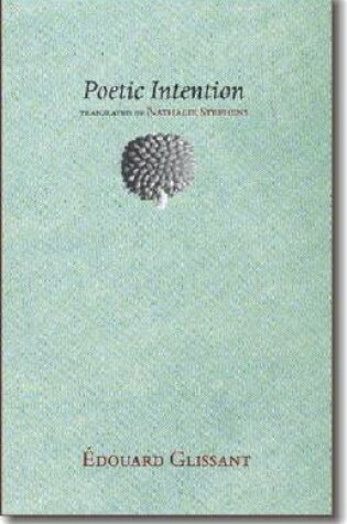 Cover of Poetic Intention