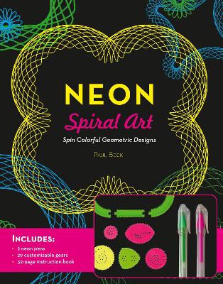 Book cover for Neon Spiral Art