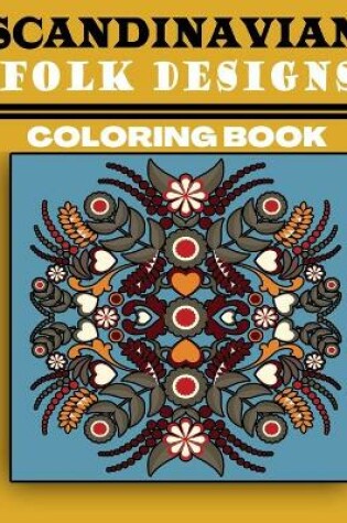 Cover of Scandinavian Folk Designs Coloring Book