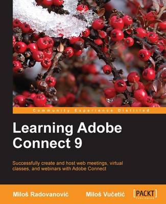 Book cover for Learning Adobe Connect 9