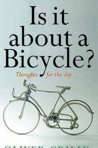 Cover of Is it About a Bicycle?