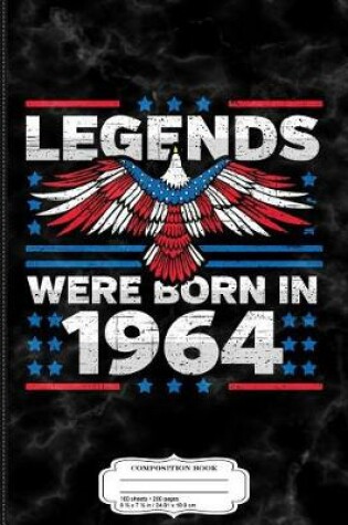 Cover of Legends Were Born in 1964 Patriotic Birthday