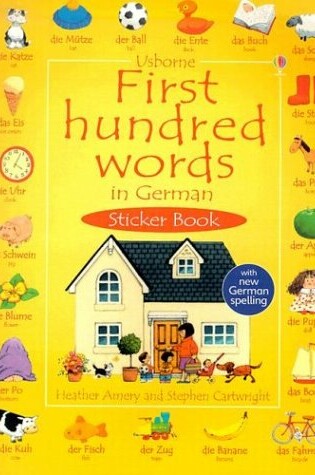 Cover of First Hundred Words German Sticker Book