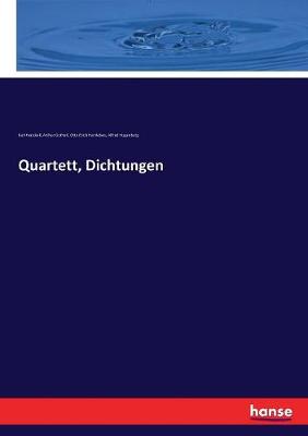 Book cover for Quartett, Dichtungen