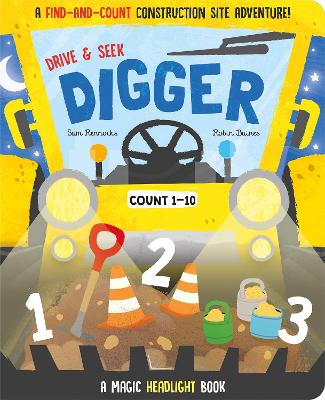 Book cover for Drive & Seek Digger - A Magic Find & Count Adventure