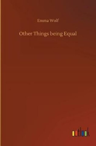 Cover of Other Things being Equal