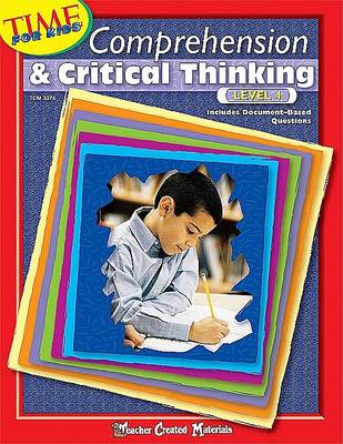 Book cover for Comprehension & Critical Thinking Level 4