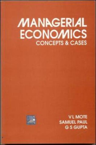 Cover of Managerial Economics