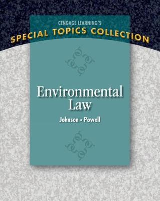 Book cover for Environmental Law