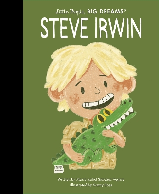 Book cover for Steve Irwin