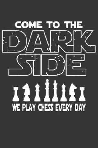Cover of Notebook for Chess Players DARK SIDE