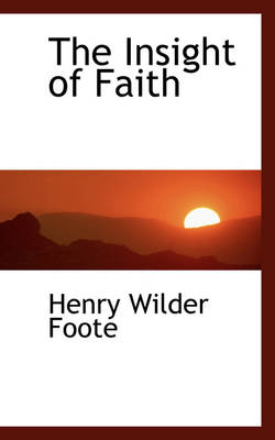 Book cover for The Insight of Faith