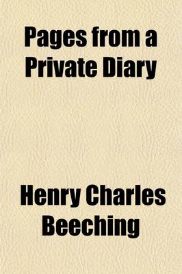 Book cover for Pages from a Private Diary