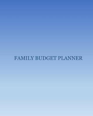 Book cover for Family Budget Planner