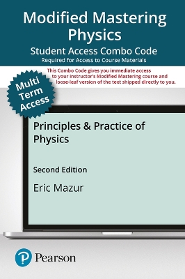 Book cover for Modified Mastering Physics with Pearson Etext -- Combo Access Card -- For Principles & Practice of Physics