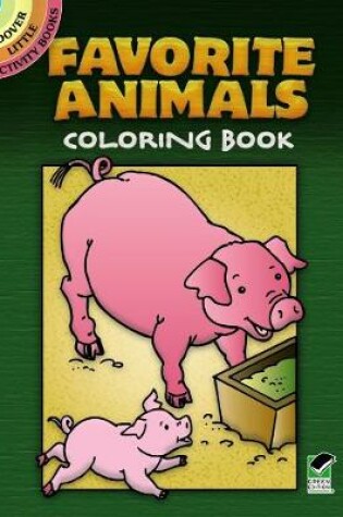 Cover of Favorite Animals Coloring Book