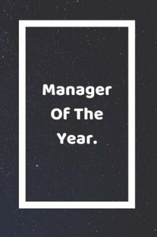 Cover of Manager Of The Year