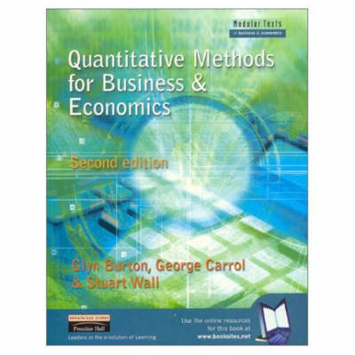 Book cover for Valuepack:Quantitative Methods for Business and Economics with Economics for Business & Management:A Student Text and The Business Student Handbook:Learning Skills for Study and Employment with The Business Students Handbook Premium CWS Pin Card