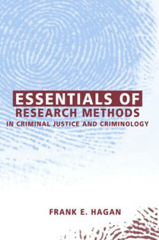 Cover of Essentials of Research Methods in Criminal Justice and Criminology